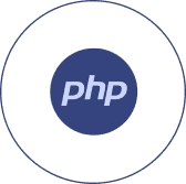 php technology icon for ecommerce website development